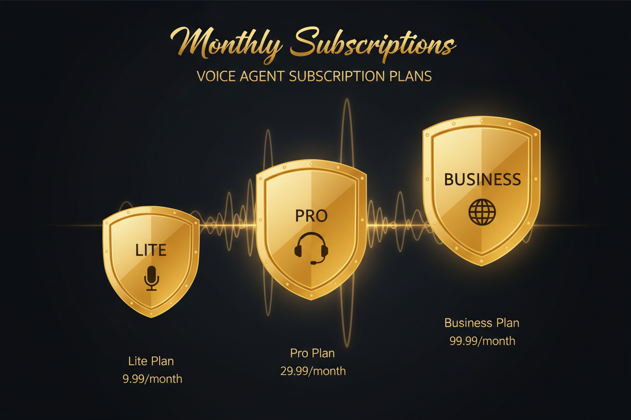 Voice Agent Lite Monthly Subscription