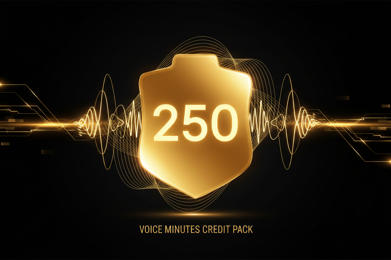 250 Voice Minutes Credit Pack